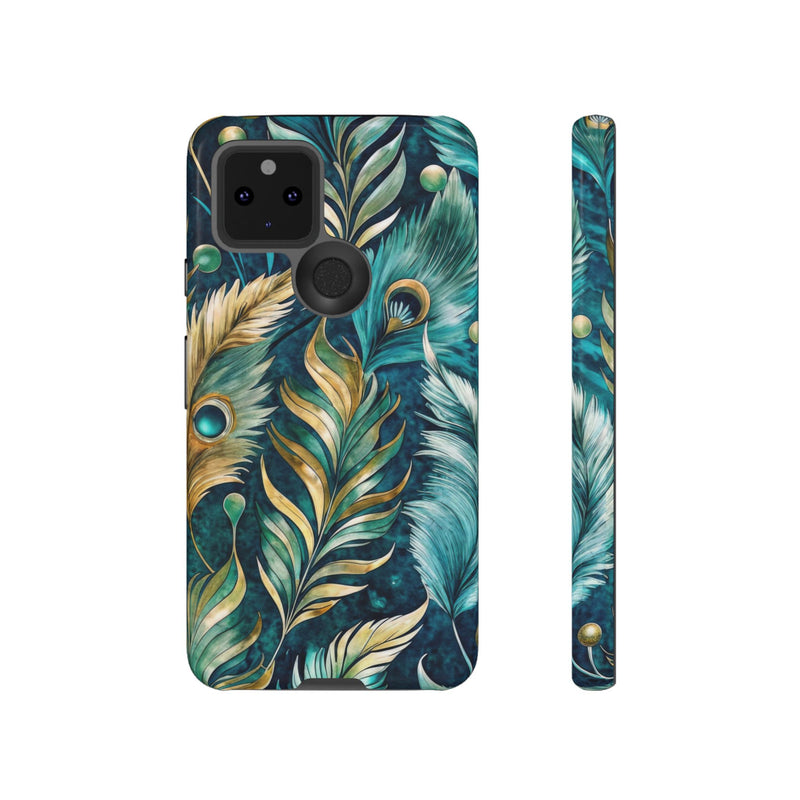 Peacock Feathers - Tough Guard Google Pixel Case