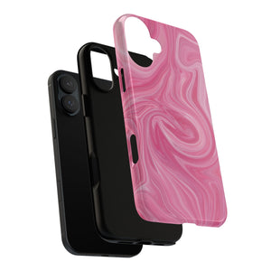 Pink Blush Marble - Tough Guard Apple iPhone Case
