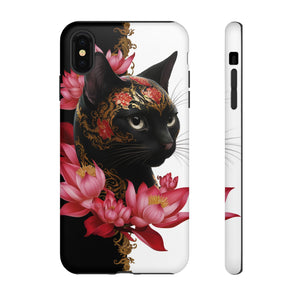 Yin & Yang Mystic Cat - Tough Guard Apple iPhone Case
