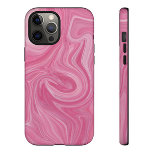 Pink Blush Marble - Tough Guard Apple iPhone Case