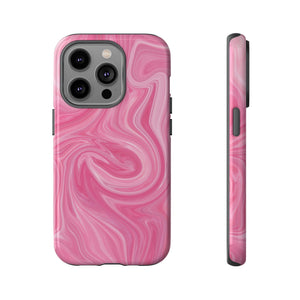 Pink Blush Marble - Tough Guard Apple iPhone Case