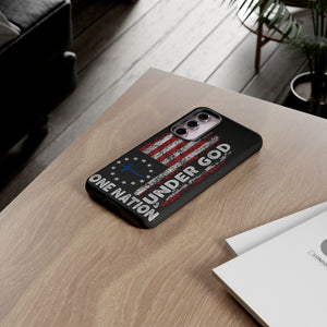 One Nation Under God American Flag - Tough Guard Samsung Galaxy Case