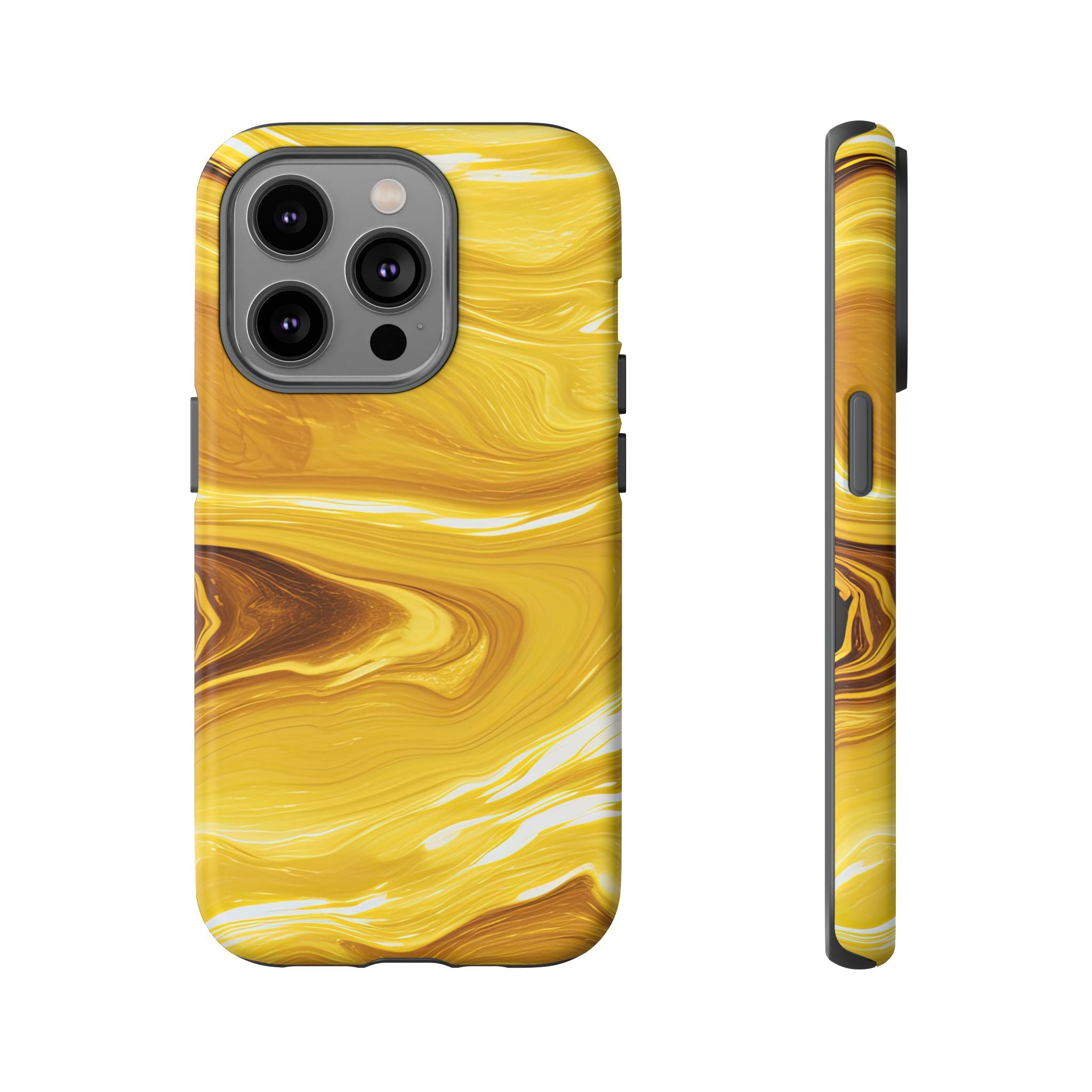 Golden Veil Marble - Tough Guard Apple iPhone Case