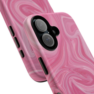 Pink Blush Marble - Tough Guard Apple iPhone Case
