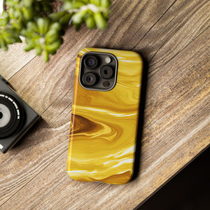 Golden Veil Marble - Tough Guard Apple iPhone Case