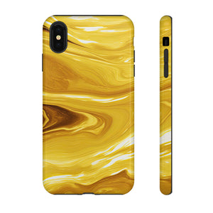 Golden Veil Marble - Tough Guard Apple iPhone Case