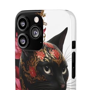 Yin & Yang Mystic Cat - Snap Case Apple iPhone Case