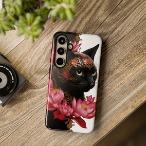 Yin & Yang Mystic Cat - Tough Guard Samsung Galaxy Case