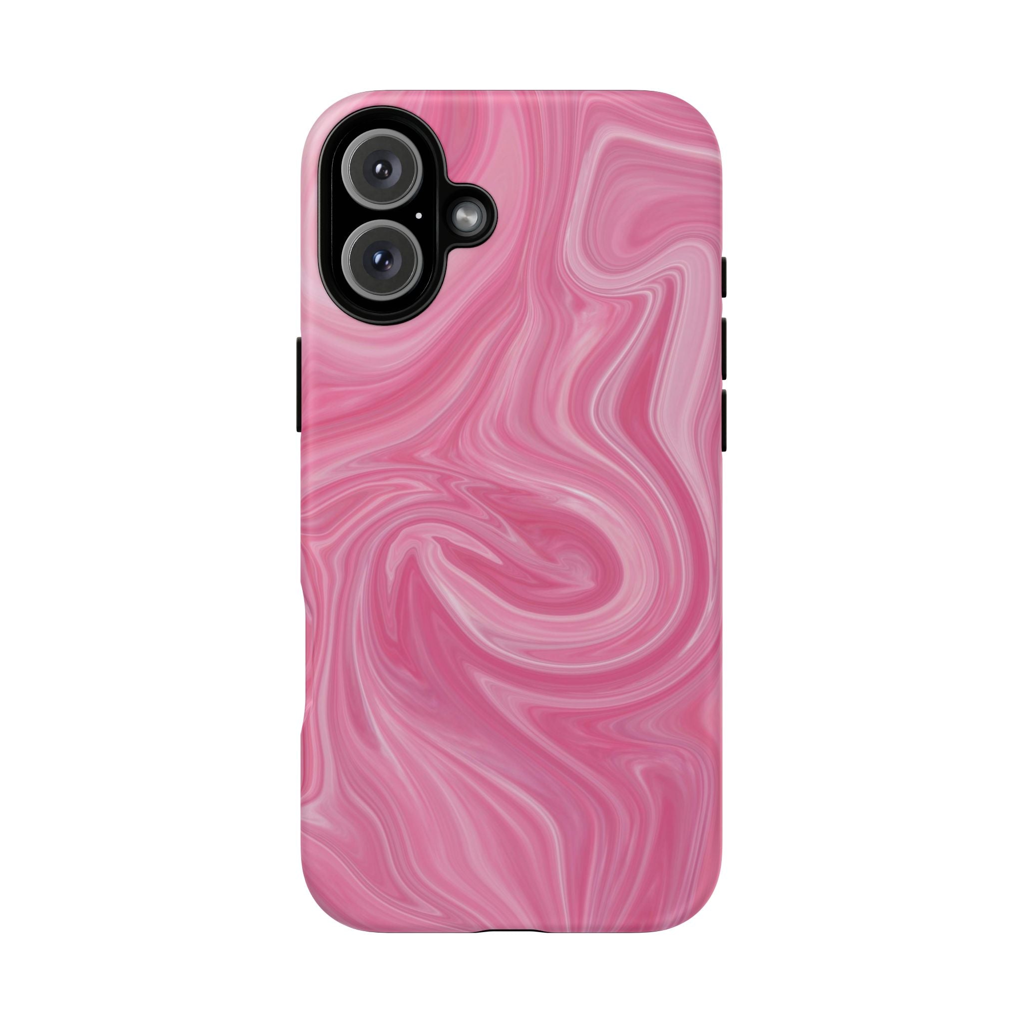 Pink Blush Marble - Tough Guard Apple iPhone Case