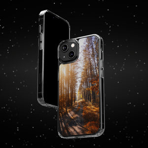 Autumn Forest Way - Crystal Guard Durable Apple iPhone Case