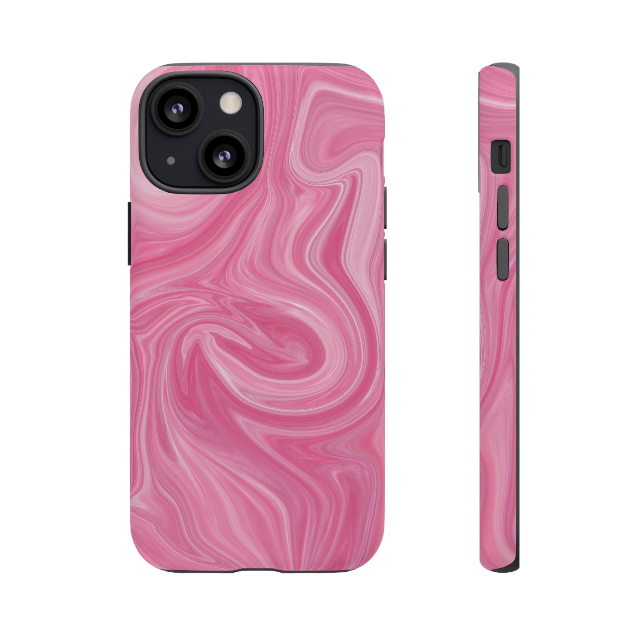 Pink Blush Marble - Tough Guard Apple iPhone Case