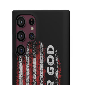 One Nation Under God American Flag - Snap Case Samsung Galaxy Case
