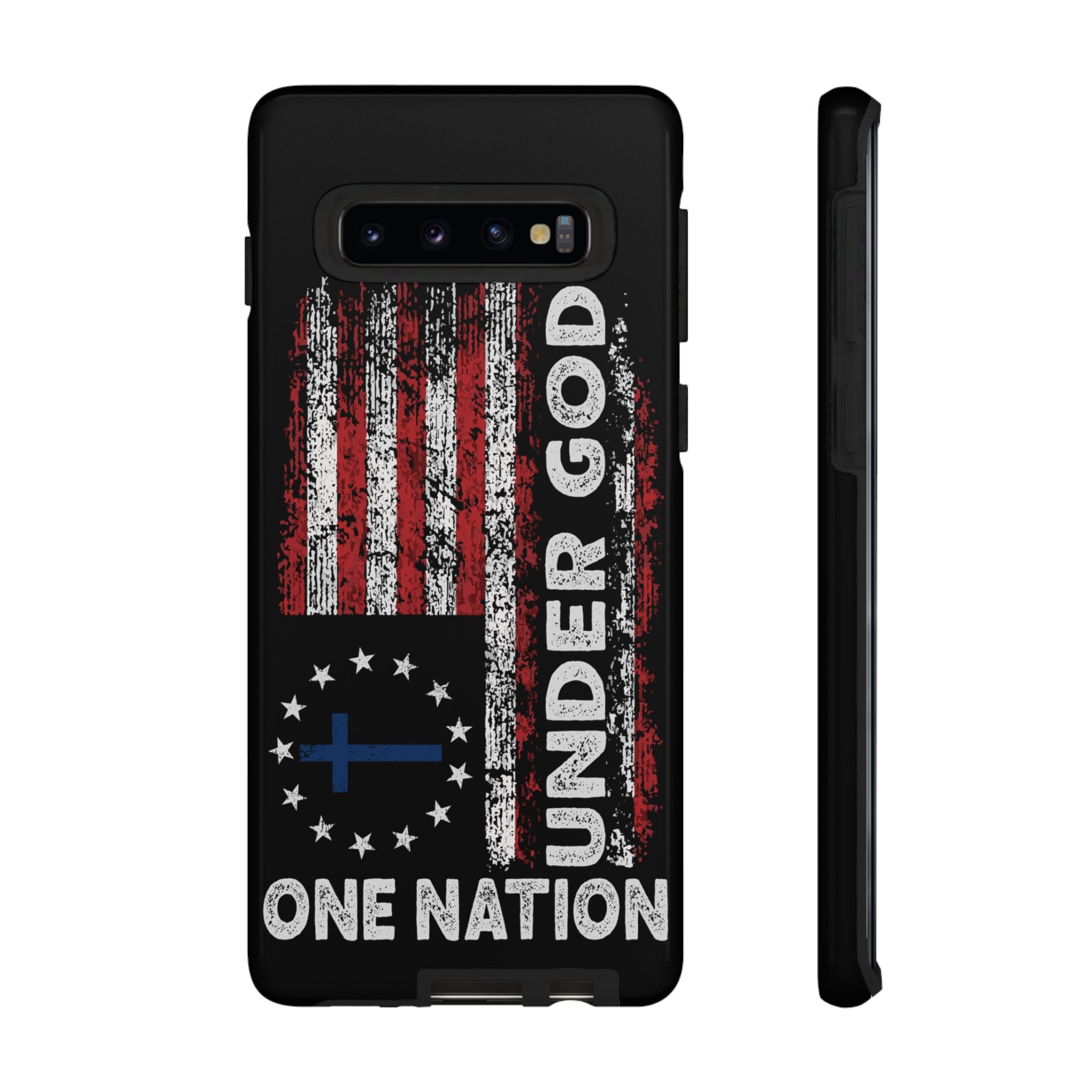 One Nation Under God American Flag - Tough Guard Samsung Galaxy Case