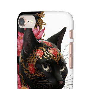 Yin & Yang Mystic Cat - Snap Case Apple iPhone Case