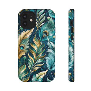 Peacock Feathers - Tough Guard Apple iPhone Case