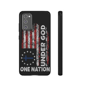 One Nation Under God American Flag - Tough Guard Samsung Galaxy Case