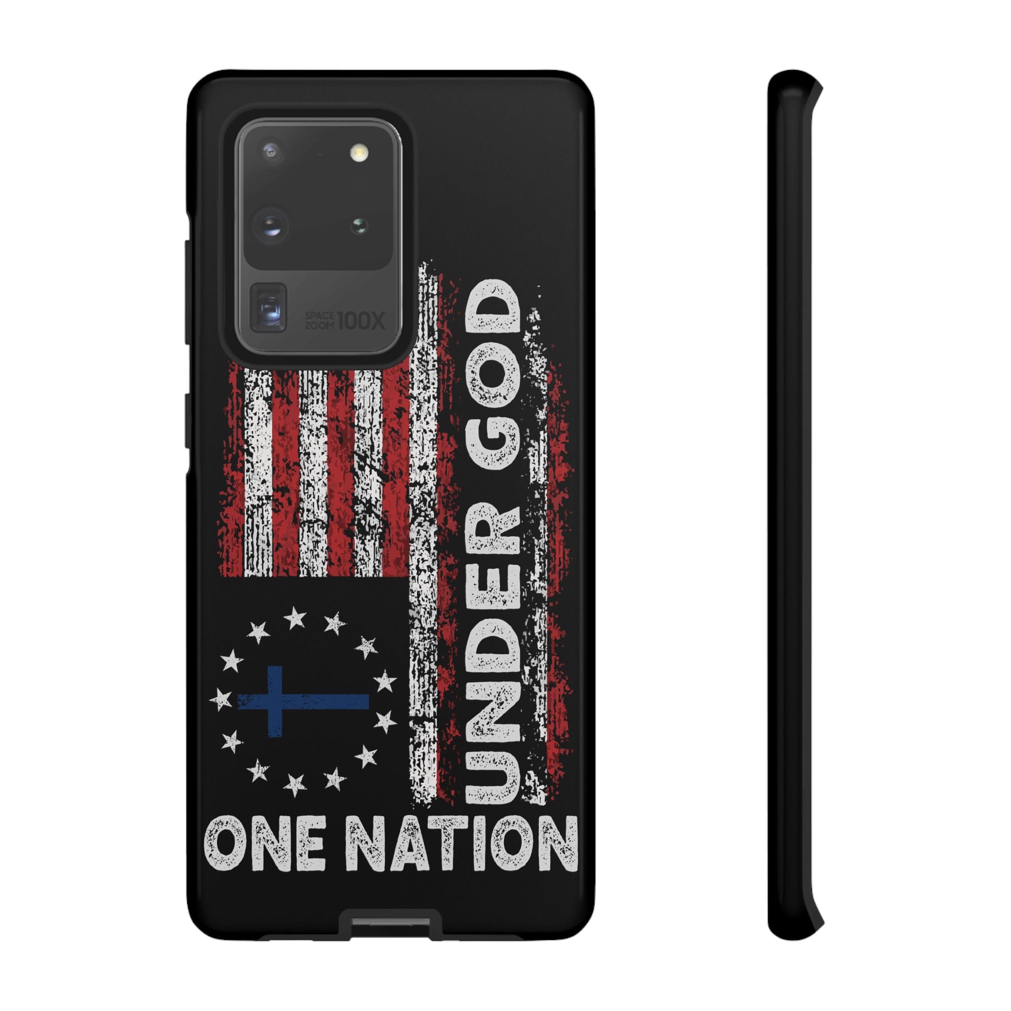 One Nation Under God American Flag - Tough Guard Samsung Galaxy Case
