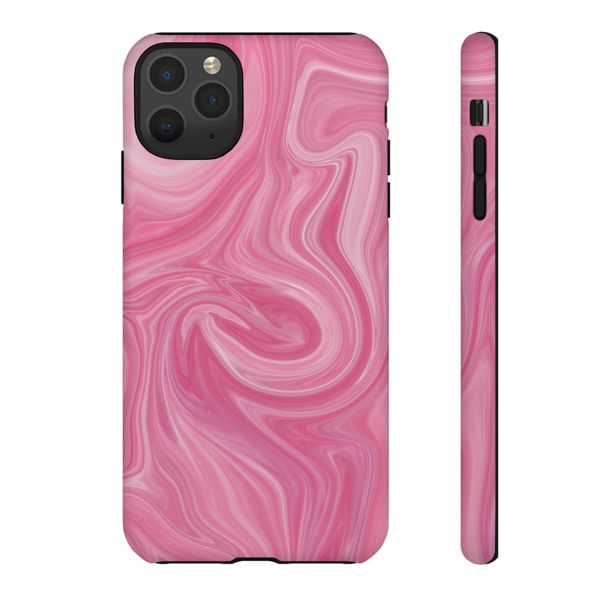 Pink Blush Marble - Tough Guard Apple iPhone Case