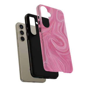 Pink Blush Marble - Tough Guard Samsung Galaxy Case
