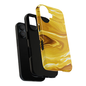 Golden Veil Marble - Tough Guard Apple iPhone Case