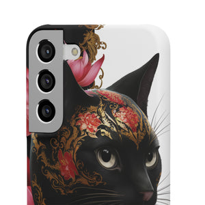Yin & Yang Mystic Cat - Snap Case Samsung Galaxy Case