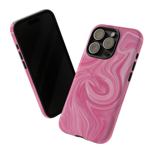 Pink Blush Marble - Tough Guard Apple iPhone Case