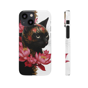 Yin & Yang Mystic Cat - Snap Case Apple iPhone Case