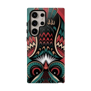 Majestic Haida Native American Owl  - Tough Guard Samsung Galaxy Case
