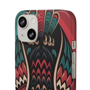 Majestic Haida Native American Owl - Snap Case Apple iPhone Case