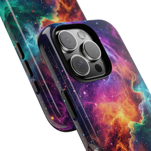 Celestial Aurora Galaxy - Tough Guard Apple iPhone Case