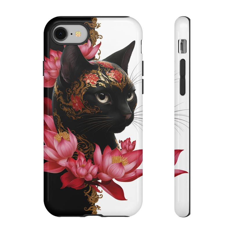Yin & Yang Mystic Cat - Tough Guard Apple iPhone Case