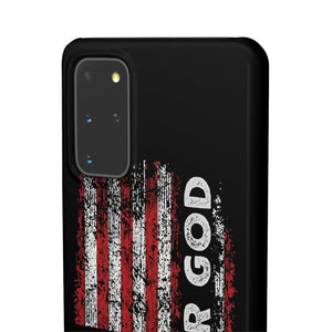 One Nation Under God American Flag - Snap Case Samsung Galaxy Case