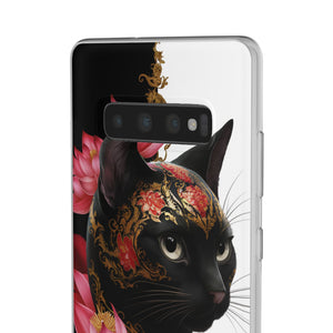 Yin & Yang Mystic Cat - Flexi Case Samsung Galaxy Case