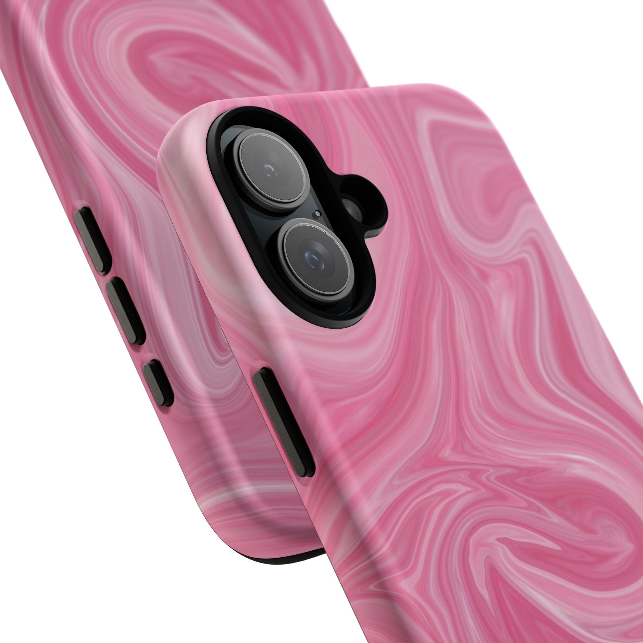 Pink Blush Marble - Tough Guard Apple iPhone Case