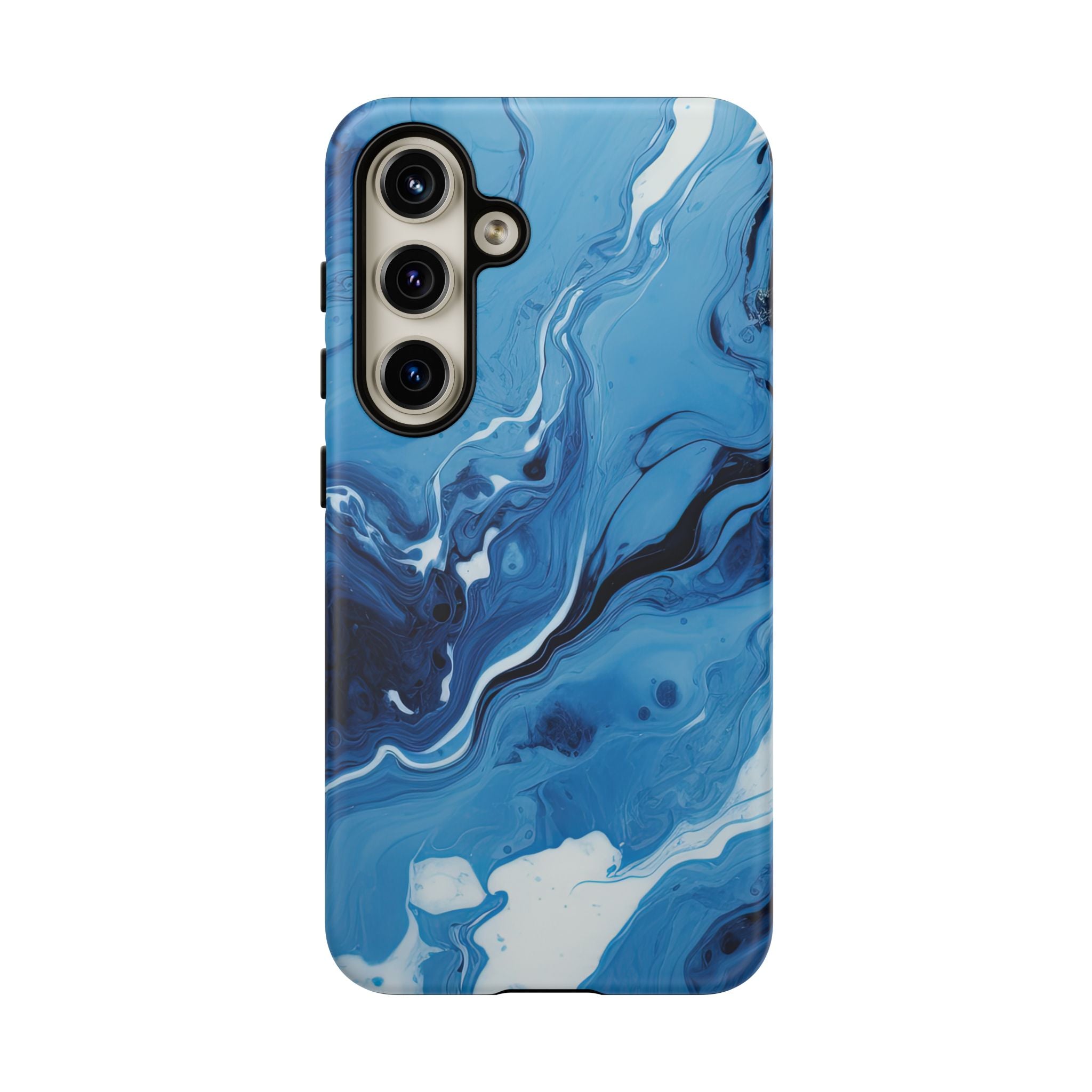 Blue Ocean Wave Marble - Tough Guard Samsung Galaxy Case