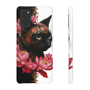 Yin & Yang Mystic Cat - Snap Case Samsung Galaxy Case