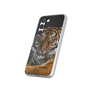Tiger Eye - Flexi Case Samsung Galaxy Case