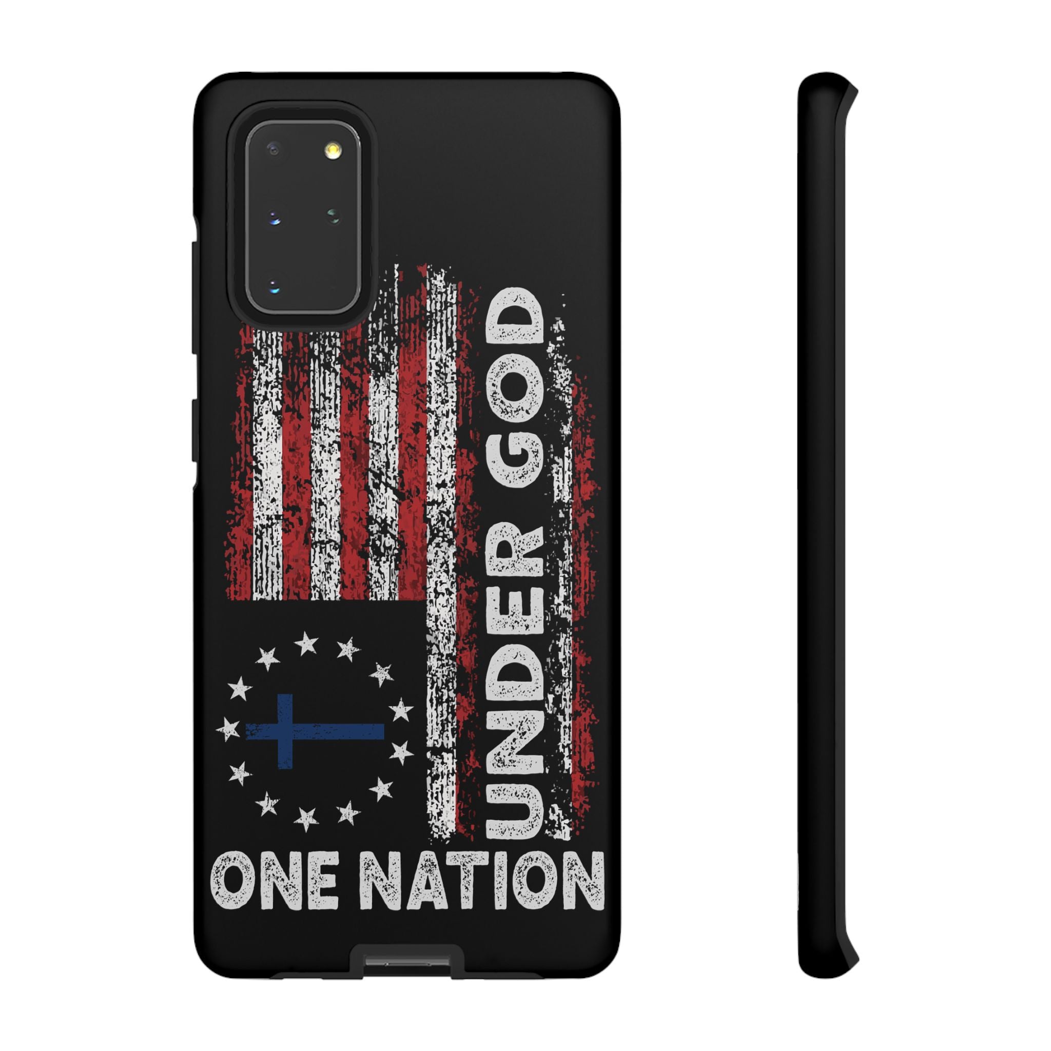 One Nation Under God American Flag - Tough Guard Samsung Galaxy Case