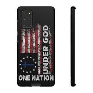 One Nation Under God American Flag - Tough Guard Samsung Galaxy Case