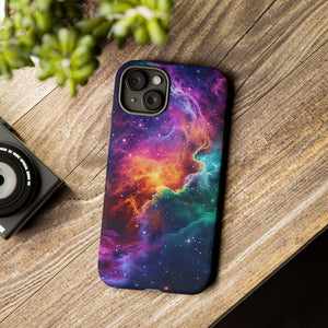 Celestial Aurora Galaxy - Tough Guard Apple iPhone Case