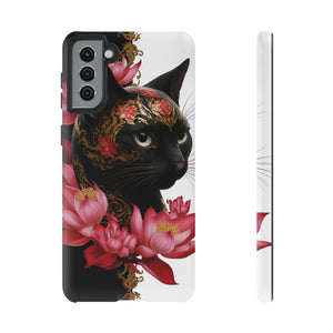 Yin & Yang Mystic Cat - Tough Guard Samsung Galaxy Case