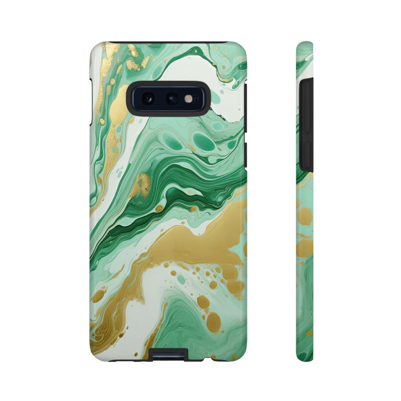 Emerald Gold Marble - Tough Guard Samsung Galaxy Case