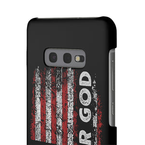 One Nation Under God American Flag - Snap Case Samsung Galaxy Case