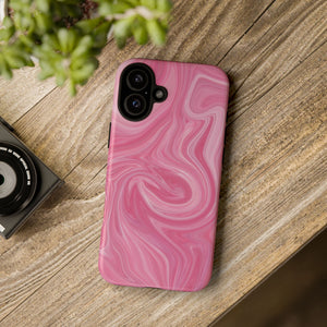 Pink Blush Marble - Tough Guard Apple iPhone Case