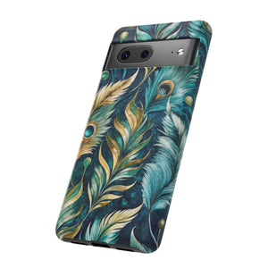 Peacock Feathers - Tough Guard Google Pixel Case