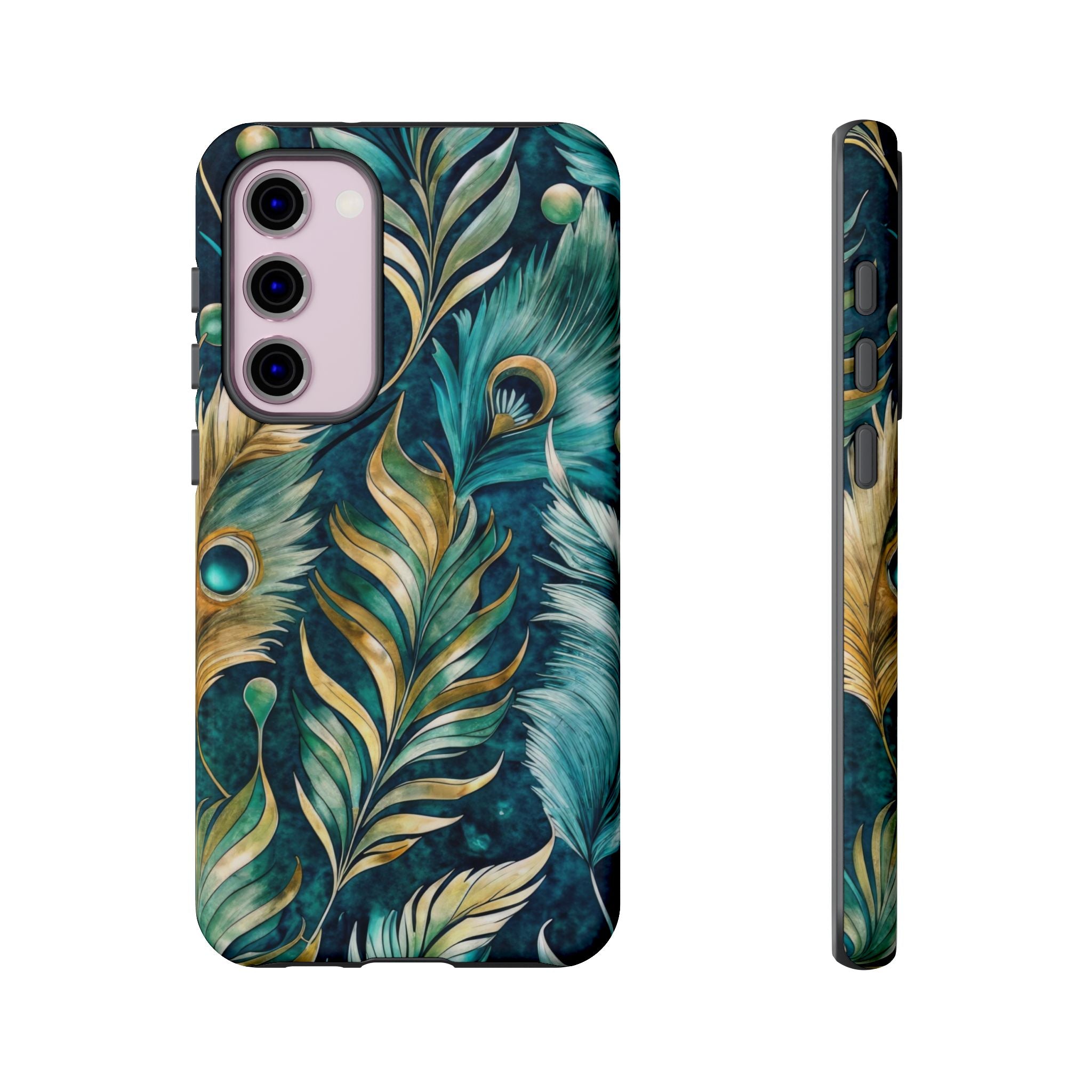 Peacock Feathers - Tough Guard Samsung Galaxy Case