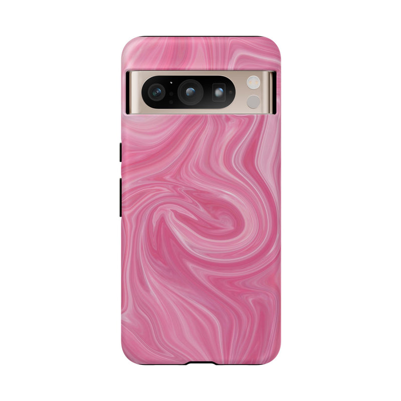 Pink Blush Marble - Tough Guard Google Pixel Case