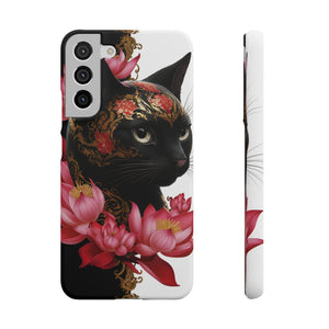 Yin & Yang Mystic Cat - Snap Case Samsung Galaxy Case
