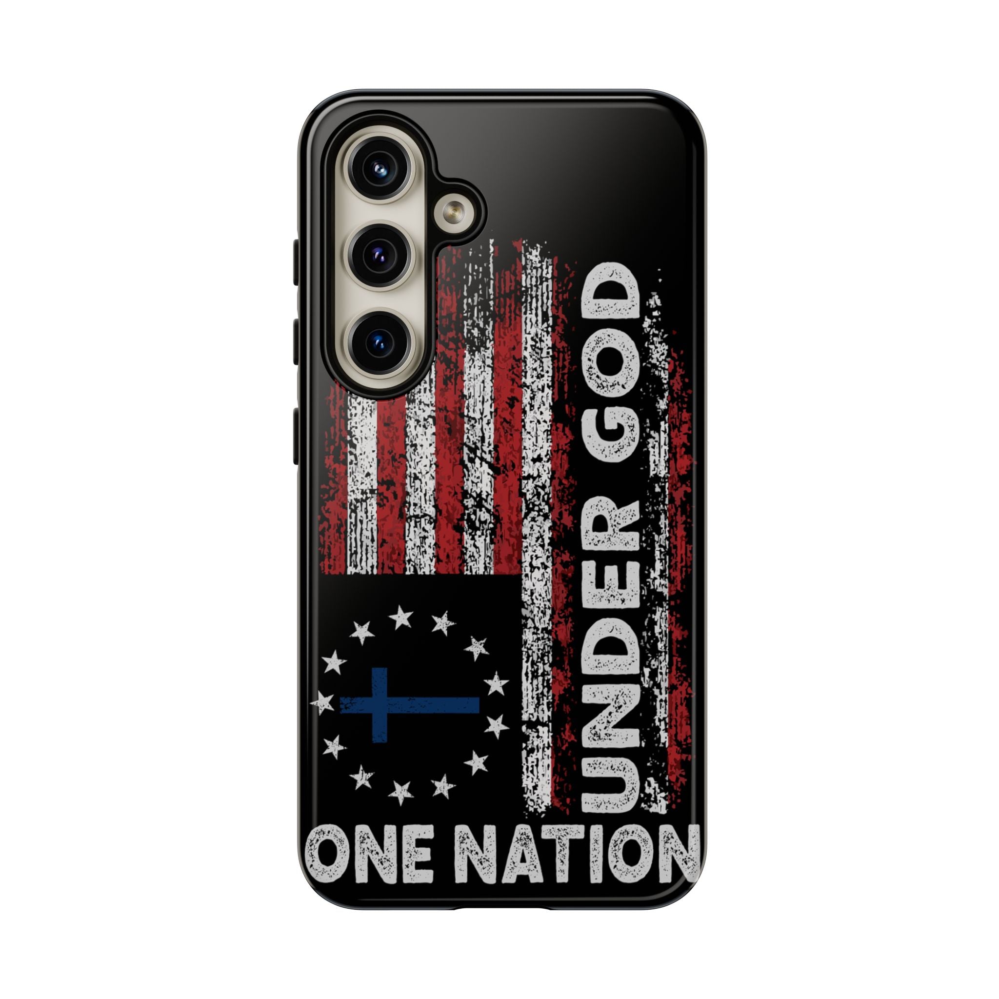 One Nation Under God American Flag - Tough Guard Samsung Galaxy Case