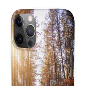 Autumn Forest Way Snap Case - Apple iPhone Case